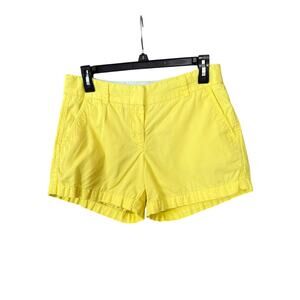 J. Crew Yellow Shorts Women's Size 4